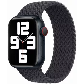 Умные часы Apple Watch Series 8 41 мм, Midnight Braided Solo Loop, 1 размер, тёмная ночь